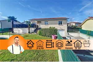 maison-villa à la vente -   38230  CHARVIEU-CHAVAGNEUX, surface 112,65 m2 vente maison-villa - APR747536